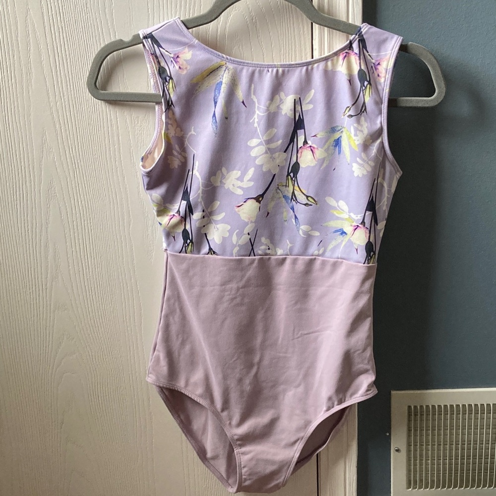 Floral Purple Bodysuit